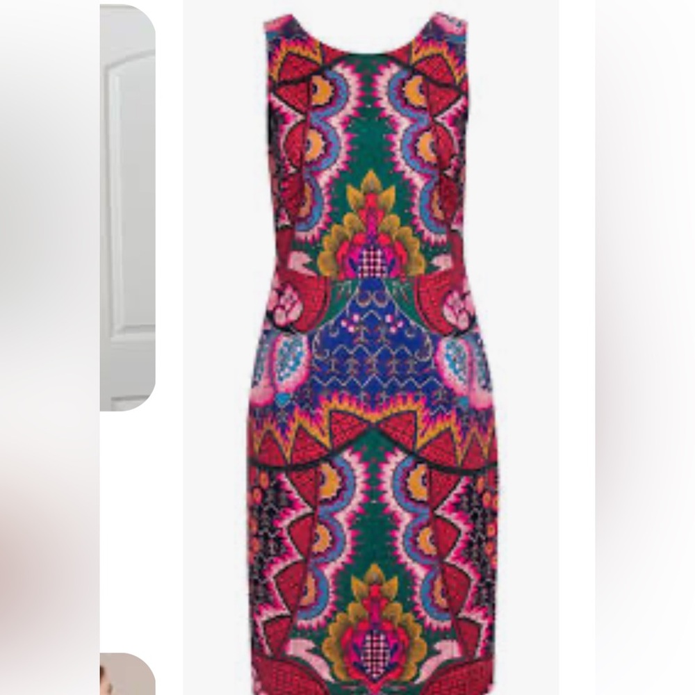 Anthropologie Maeve Dress Kaleidoscope Cutout Boho 16